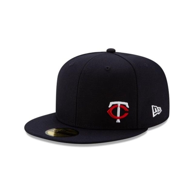 Minnesota Twins Gorra | New Era MLB Flawless 59fifty Fitted Cap Mexico - Azules